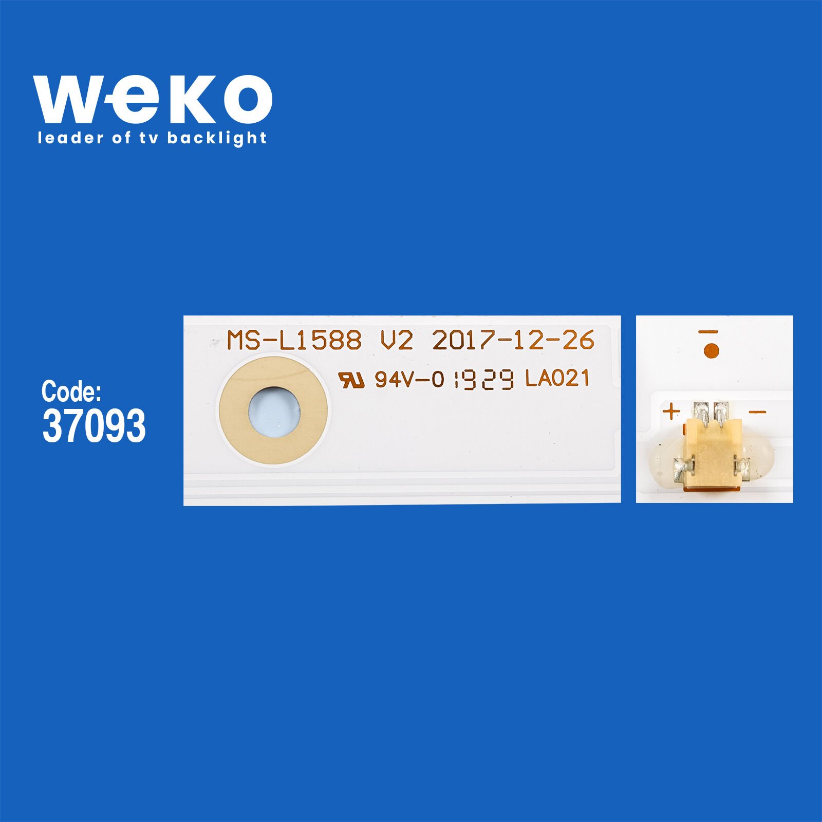 6373 37093X3 MS-L1588 V1  3 ADET LED BAR
