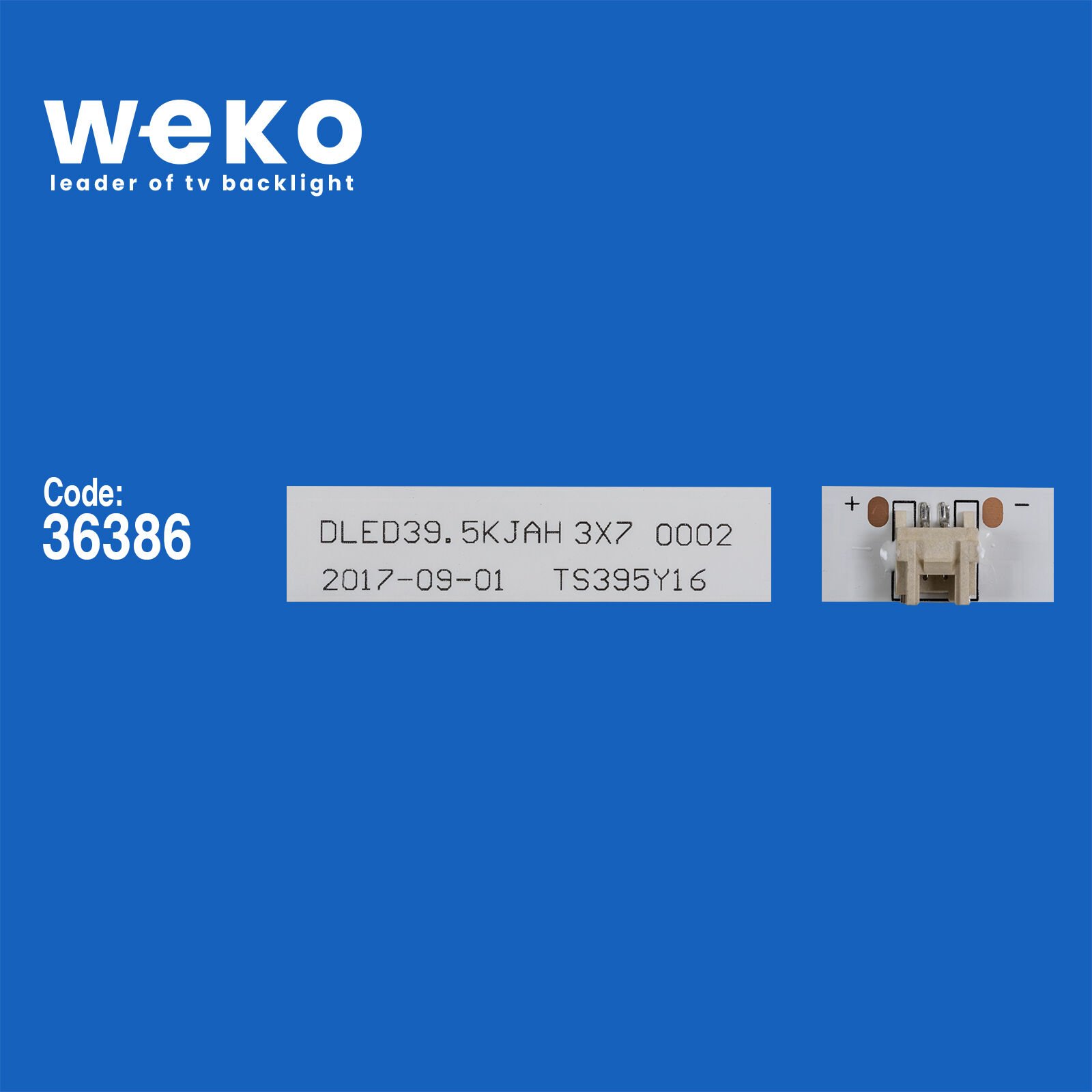 6379 36386X3 DLED39.5KJAH 3X7 0002 F62DLED395KJAH370002 04  3 ADET LED BAR