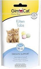 GimCat Kitten Tabs Ödül Tableti 40g - Yavru Kediler için
