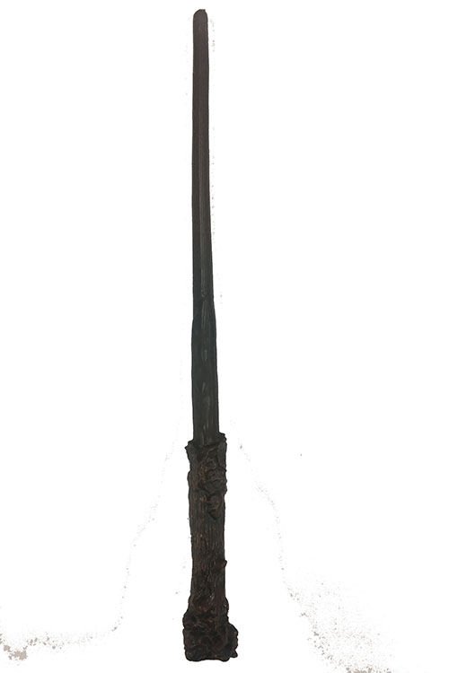 Harry Potter Asası 30 cm ve Siyah Çerçeveli Harry Potter Gözlüğü Seti