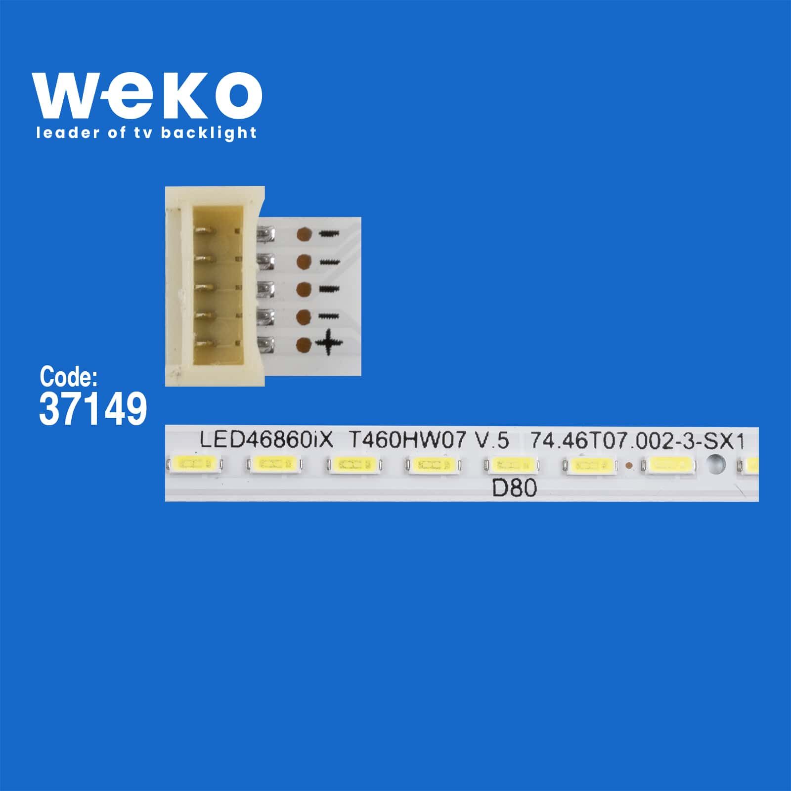 6423 37149X2 74.46T07.002-3-SX1 74.46T04.006-3-SN1  2 ADET LED BAR (84LED)