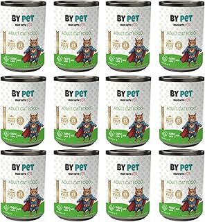 bypet Yetişkin Kediler İçin Kuzu Etli Konserve Yaş Mama 415 gr x 12 Adet