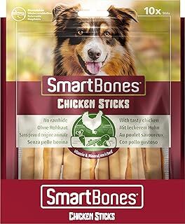 Smartbones Chicken Sticks Tavuklu Çiğneme Çubukları 10'Lu, 200 Gr Köpek Ödülü