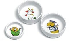 Karlie Seramik Gine Pig Desenli Mama Kabı, 300 ml