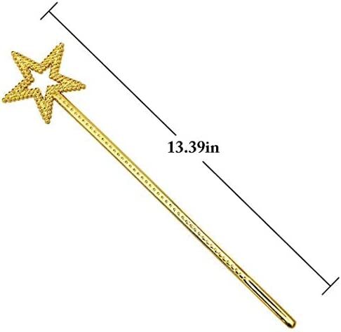 Altın Renk Peri Asası Peri Değneği 34 cm 1 Adet
