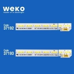 6492 37192X1 37193X1 55 V16 ART3 2428/2429  2 ADET LED BAR (60LED)