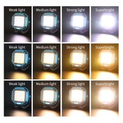 MX-W893 4000K - 7000K - KIRMIZI 30 COB LEDLİ ÇOK FONKSİYONLU ÇALIŞMA LAMBASI (POWERBANK)