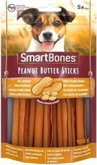 Smartbones Peanutbutter Yer Fıstıklı Çiğneme Çubukları 5'li, 100 Gr Köpek Ödülü