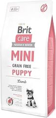 Brit Care Puppy, Minik Irk - Yavru Köpekler İçin, Tahılsız, Hipoalerjenik Kuzu Etli Kuru Mama, 7 kg