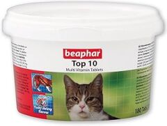 Beaphar Top 10 Kediler İçin Komple Vitamin 180 Tablet