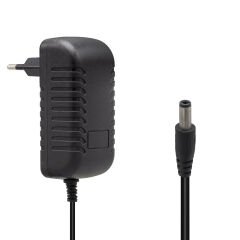 PM-4531 12 VOLT - 2 AMPER 5.5*2.5 MM UÇLU PLASTİK KASA PRİZ TİPİ ADAPTÖR
