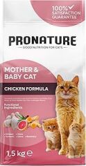 Pronature Tavuklu Mother and Baby Kedi Maması 1,5 kg