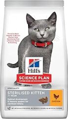 Hills Science Plan Hill’S Science Plan Sterilised Kitten Tavuklu Kısırlaştırılmış Yavru Kedi Maması 3 Kg