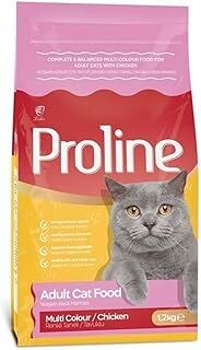 Proline Renkli Taneli Tavuklu Yetişkin Kedi Maması 1.2 KG