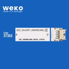 6684 37353X18 SSC_SLIM49SK85(36B)_CASE2_R00_170915  18 ADET LED BAR
