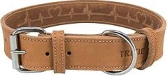 Trixie Köpek Boyun Tasması Kalın Deri 55-65 cm 40 mm L-XL Kahverengi
