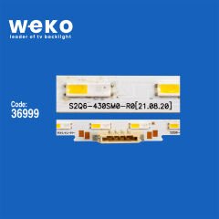 6689 36999X2 S2Q6-430SM0-R0  2 ADET LED BAR TWO COLOR (İKİ RENK) (36LED)