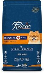 Felicia Az Tahıllı 3 Kg Yetişkin Somonlu Small/Mini HypoAllergenic Köpek Maması