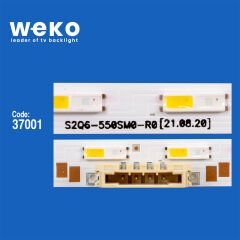 6691 37001X2 S2Q6-550SM0-R0  2 ADET LED BAR TWO COLOR (İKİ RENK) (48LED)