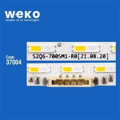6694 37004X4 S2Q6-700SM1-R0 4 ADET LED BAR TWO COLOR (İKİ RENK) (37LED)