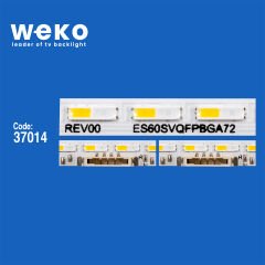 6700 37014X2 BN96-52590A REV00 ES60SVQFPBGA72 2 ADET LED BAR ÇİFT SOKET (72LED)