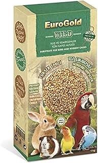 EuroGold 4513061 Kemirgen Ve Kuşlar İçin Mısır Koçanı Taban Altlığı, 1 Kg