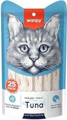 Wanpy Ton Balıklı Krema Kedi Ödülü 14 Gr X 25 Adet