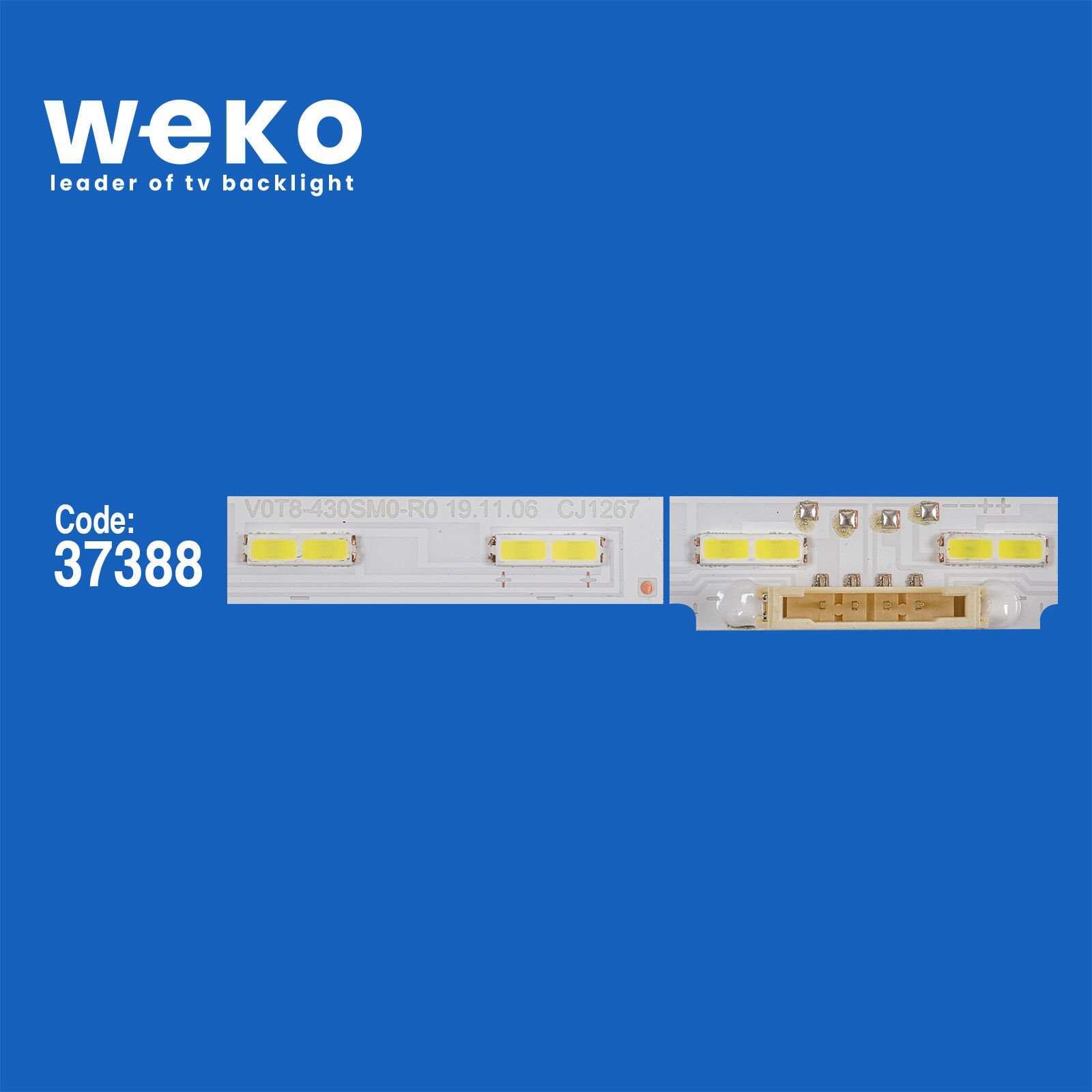6729 37388X2 V0T8-430SM0-R0 BN96-50377A 2 ADET LED BAR (30LED)