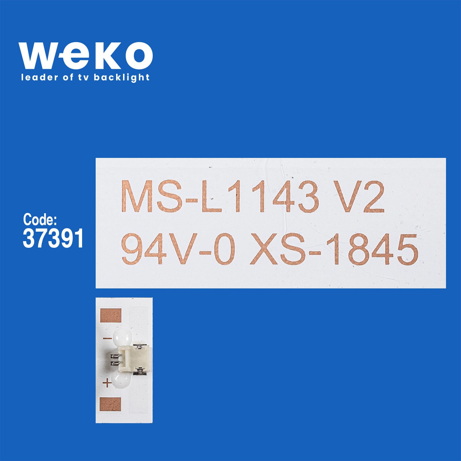 6732 37391X4 MS-L1143 V3 A3 4 ADET LED BAR