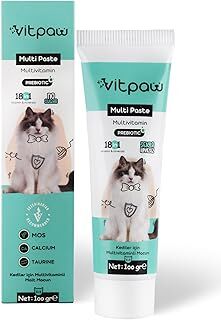 vitpaw Multi Paste 100 Gr.(KEDİLER İÇİN BAĞIŞIKLIK GÜCLENDİRİCİ VE TÜY YUMAĞI ÖNLEYİCİ MULTİVİTAMİN)