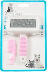 Flip Zm-1027M İnce Uclu Kedi Köpek Tarağı Büyük