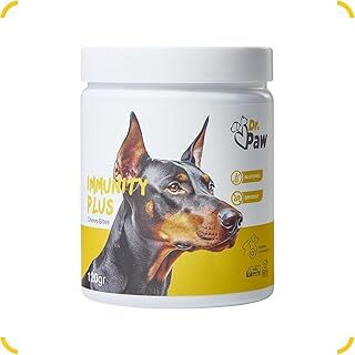 Dr. Paw - Immunity Plus Büyük Irk Köpekler için Zindelik ve Organ Sağlığı Destekleyici Çiğnenebilir Tablet (60 adet, 120 gr)