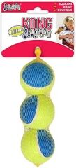 KONG - Squeakair Ultra Toplar - Köpek Oyuncağı Premium Squeak Tenis Topları, Dişlere Karşı Nazik - Orta Köpekler İçin (3'lü Paket)