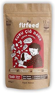 fitfeed Freeze-Dried Kuru Çiğ Köpek Maması -%60 Dana & Kuzu - 300g