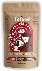 fitfeed Freeze-Dried Kuru Çiğ Köpek Maması -%60 Dana & Kuzu - 300g