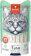 Wanpy Ton Balıklı Ve Deniz Taraklı Krema Kedi Ödülü 25 * 14 gr