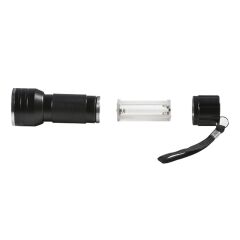 PM-6351 UV IŞINLI 21 LEDLİ 10 CM METAL KASA PİLLİ EL FENERİ