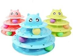 Has Kedi Başlıklı 3 Katlı Kedi Oyuncağı