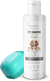 Köpek Şampuanı Kedi Şampuanı Pati Banyo Fırçası, Bit Pire Kene Parazit Uzaklaştırıcı Kaşıntı Giderici Vegan Organik 400 ml