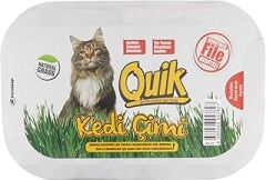 Quik Gerçek Topraklı Kedi Çimi