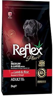 Reflex Plus Orta Büyük Irk Kuzu Yetişkin Köpek Maması 3 kg