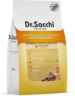 Dr.Sacchi Premium Düşük Tahıllı Tavuklu Yetişkin Kedi Maması 1 Kg