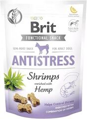 Brit Care Functional Snack, Zihinsel Sağlığı Desteklemek İçin, Tahılsız, Karides Ve Kendirli, Fonksiyonel Yetişkin Köpek Ödülü, 150 g