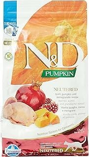 N&D Pumpkin Tahılsız Bıldırcın Etli Balkabaklı ve Narlı Kısırlaştırılmış Kedi Maması - 1.5 kg