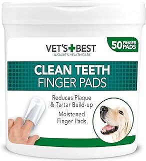 Vet's Best Veteriner Diş Dogs için temizleme tamponu, 50 sürüsü