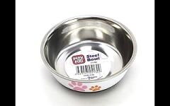 PF-4070-Playfull Çelik Mama veya Su Kabı 12 Cm