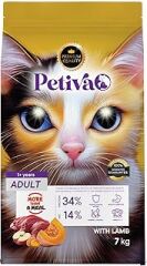 Petiva Yetişkin Kediler İçin Kuzu Etli Kuru Kedi Maması (7 Kg, Kuzu)