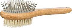 Trixie Çift Taraflı Tarama Fıçası Bambu Saplı 5x19 cm