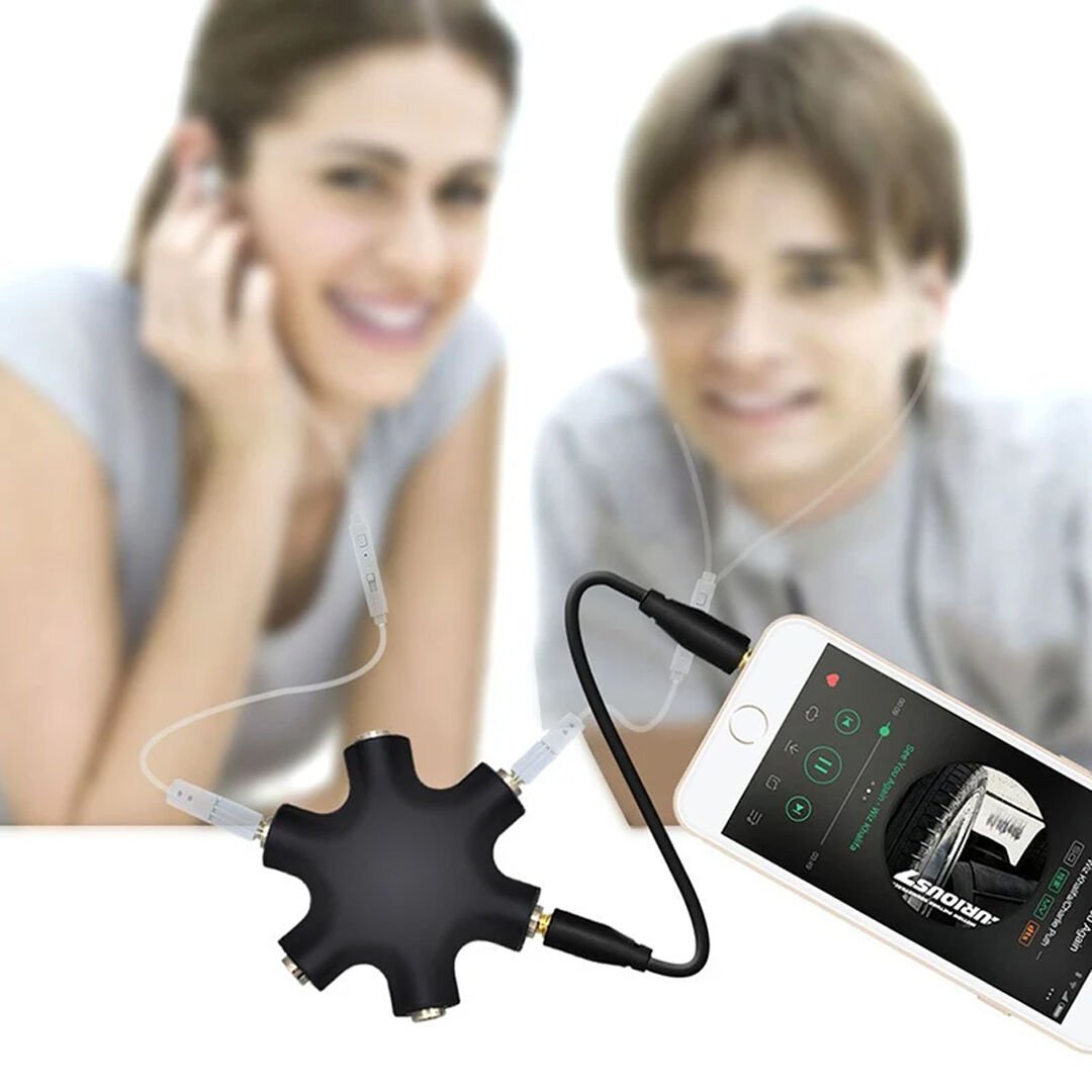 PM-24172 6LI 3.5MM STEREO AUX ÇOKLAYICI