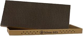 waowpets animal products Kedi Tırmalama Kartonu, Kedi Tırmalama, Çift Yönlü Kedi Tırmalama Pedi, Oluklu Tırmalama Yatağı, Kedi Otu Hediyeli